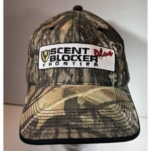 Scent Blocker Plus Frontier Camo Adjustable Signature Hat Cap